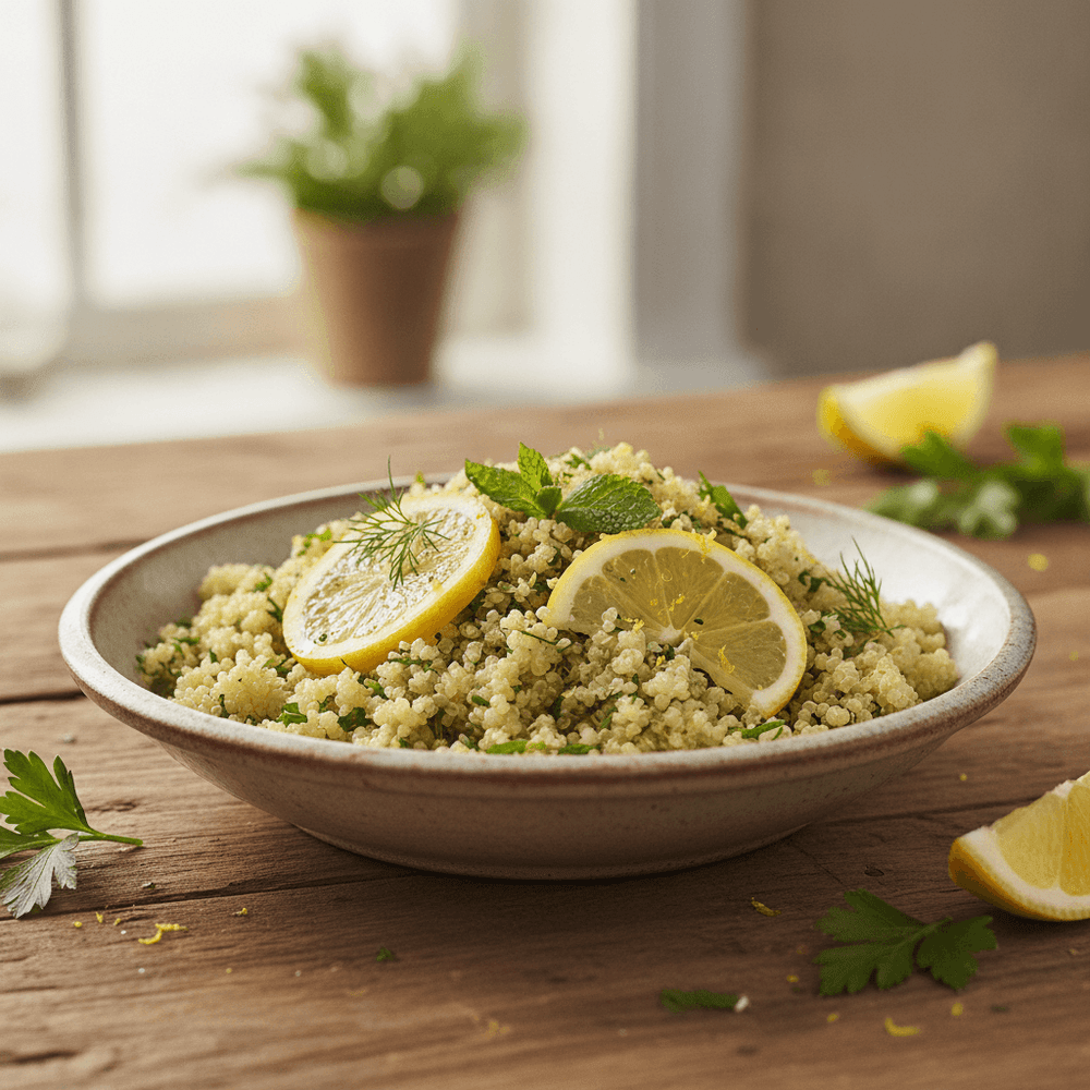 Örtquinoa med citron