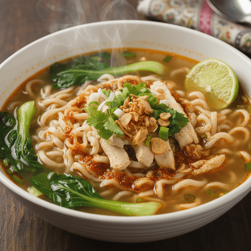 Sukhothai-nudelsoppa