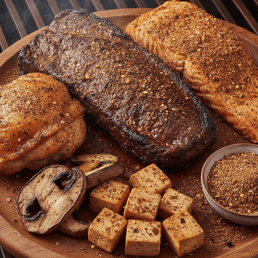 Allround BBQ-kryddblandning (torr rub)