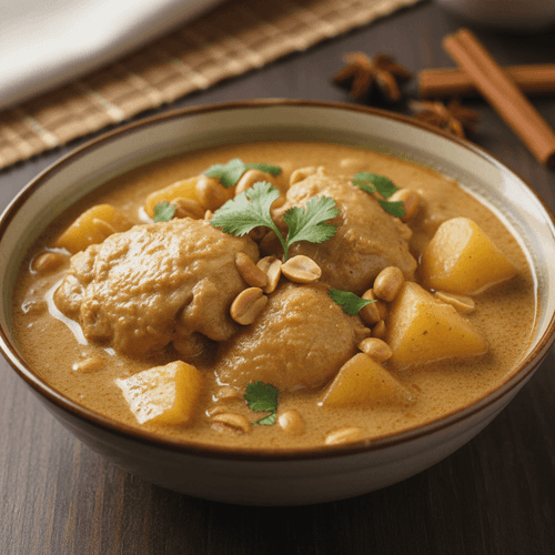Thai Massaman Kycklingcurry (แกงมัสมั่น)