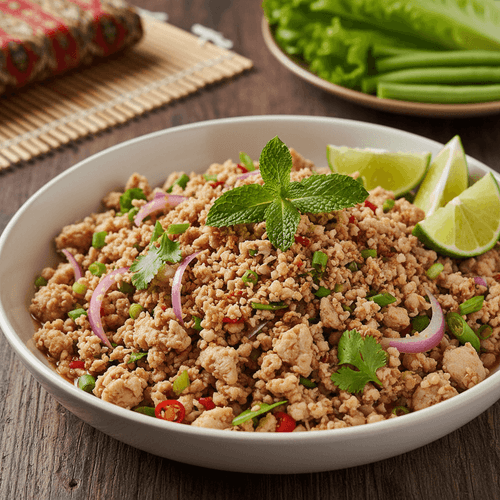 Thai Larb (Larb Gai) – Autentisk och smakrik