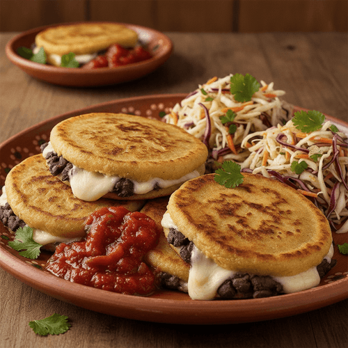 Pupusas med Curtido