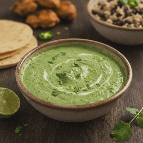 Peruansk grön sås (Aji Verde)